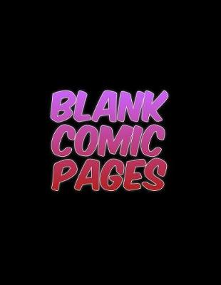 Book cover for Blank Comic Pages