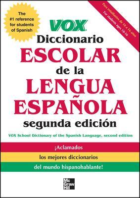 Book cover for VOX Diccionario Escolar