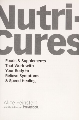 Cover of Nutri-Cures