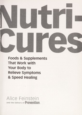 Book cover for Nutri-Cures