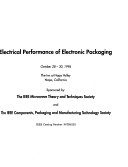 Book cover for Electrical Performance of Electronic Packaging