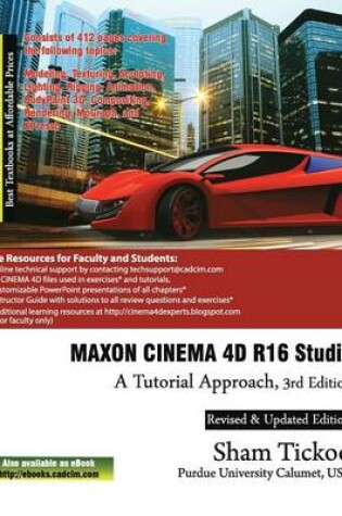 Cover of MAXON CINEMA 4D R16 Studio