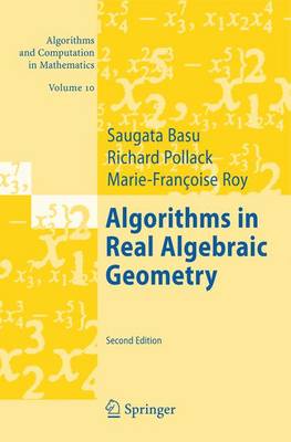Book cover for Algorithms in Real Algebraic Geometry