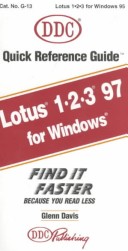 Book cover for Lotus 1-2-3 97 for Windows 95