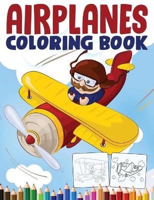 Cover of Airplanes Coloring Book