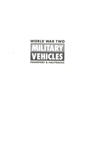 Book cover for World War Two Military Vehicles