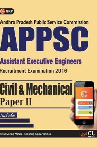 Cover of APPSC (Assistant Executive Engineers) Civil & Mechanical Engineering (Common) Paper II Includes 2 Mock Tests