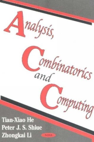 Cover of Analysis, Combinatorics & Computing