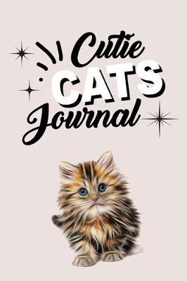 Book cover for Cutie Cats Journal