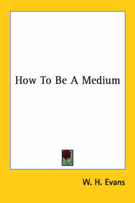 Book cover for How to Be a Medium