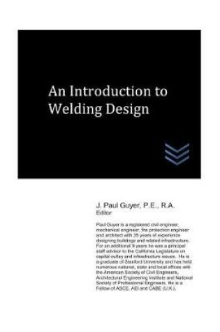 Cover of An Introduction to Welding Design