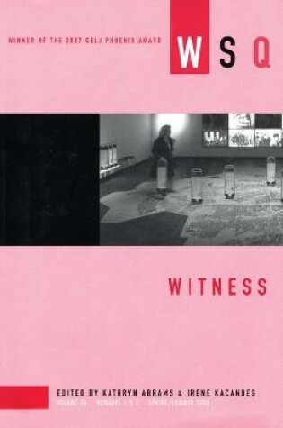 Cover of Witness