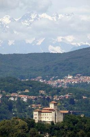 Cover of Aerial View of the Mountains and the Town of Angera, Italy