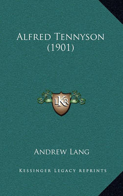 Book cover for Alfred Tennyson (1901)