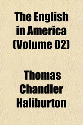 Book cover for The English in America (Volume 02)