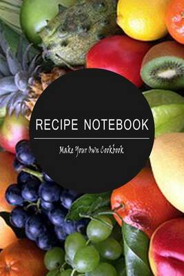 Book cover for Recipe Notebook