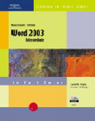 Book cover for "Microsoft" Office Word 2003