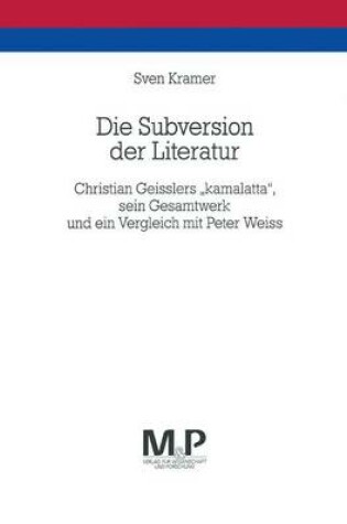 Cover of Die Subversion Der Literatur