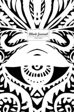 Cover of Blank Journal. Tribal Design