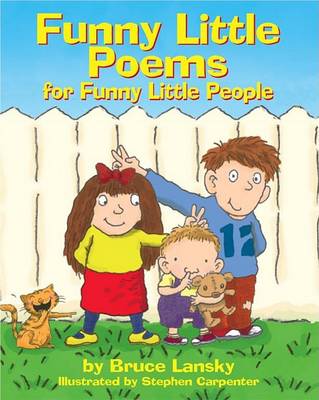 Book cover for Funny Little Poems for Funny Little People