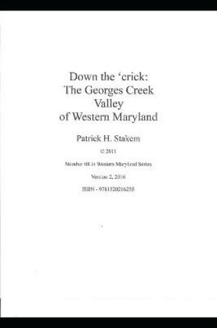 Cover of Down the 'crick