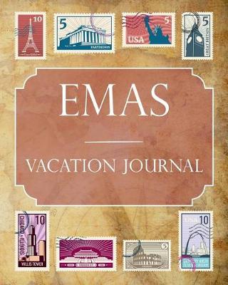 Book cover for Emas Vacation Journal