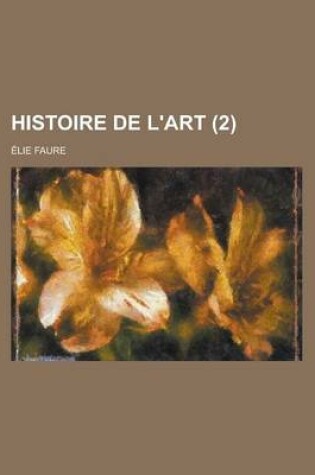 Cover of Histoire de L'Art (2 )