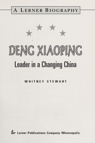Cover of Deng Xiaoping