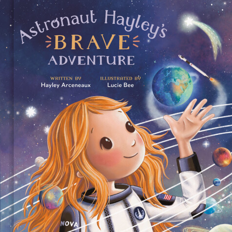 Book cover for Astronaut Hayley's Brave Adventure