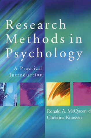 Cover of Research Methods in Psychology