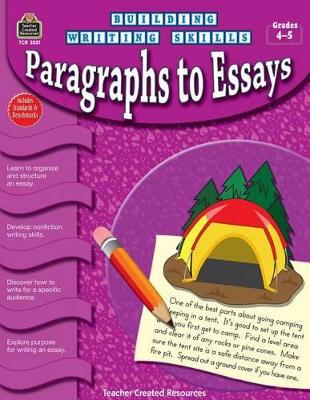 Cover of Paragraphs to Essays