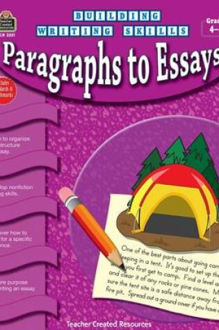 Cover of Paragraphs to Essays