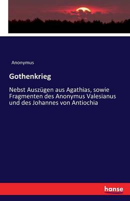 Book cover for Gothenkrieg