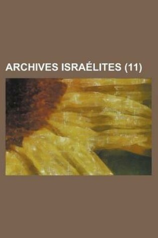 Cover of Archives Israelites (11)