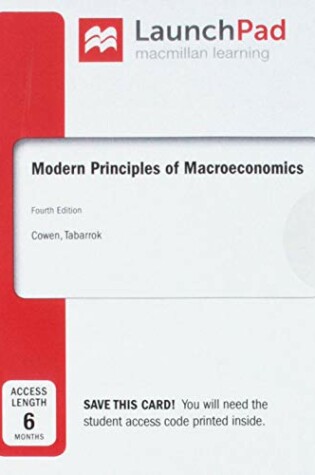 Cover of Launchpad for Modern Principles of Macroeconomics (1-Term Access)