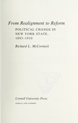 Book cover for From Realignment to Reform