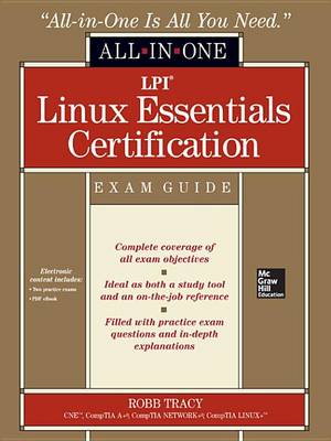 Cover of LPI Linux Essentials Certification All-In-One Exam Guide