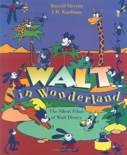 Book cover for Walt in Wonderland