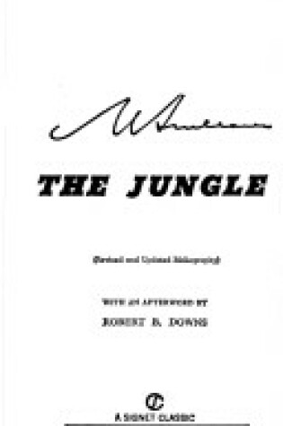 Cover of Sinclair Upton : Jungle (Sc)