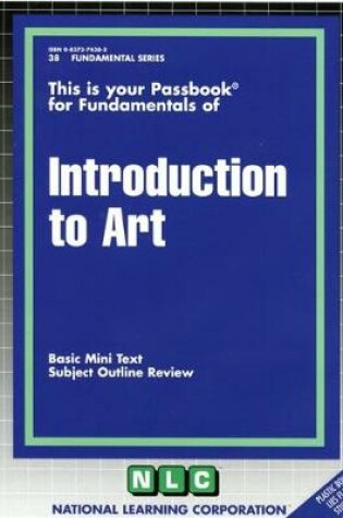 Cover of INTRODUCTION TO ART