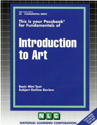 Book cover for INTRODUCTION TO ART