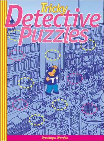 Book cover for Tricky Detective Puzzles