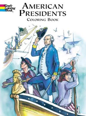 Book cover for American Presidents Colouring Book