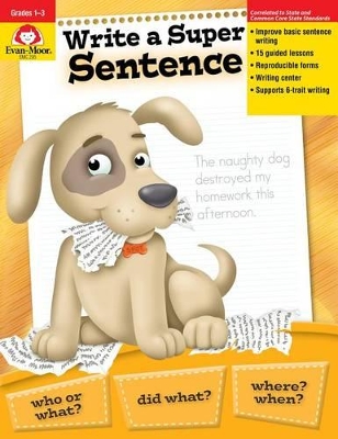 Book cover for Write a Super Sentence