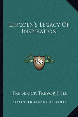 Book cover for Lincoln's Legacy of Inspiration