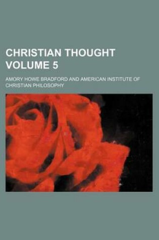 Cover of Christian Thought Volume 5