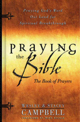 Cover of Praying the Bible Book of Prayers