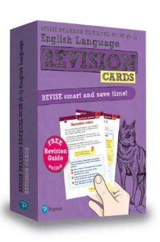 Cover of Revise Pearson Edexcel GCSE (9-1) English Language Revision Cards