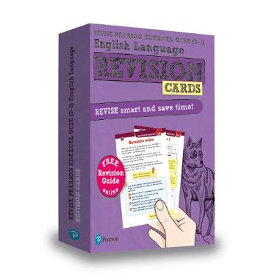 Cover of Revise Pearson Edexcel GCSE (9-1) English Language Revision Cards