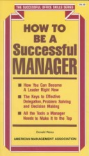 Cover of How to be a Successful Manager